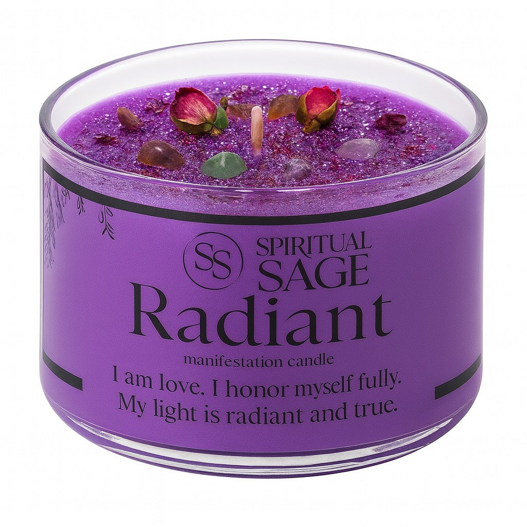 ✨ Radiant – Self-Love Manifestation Candle