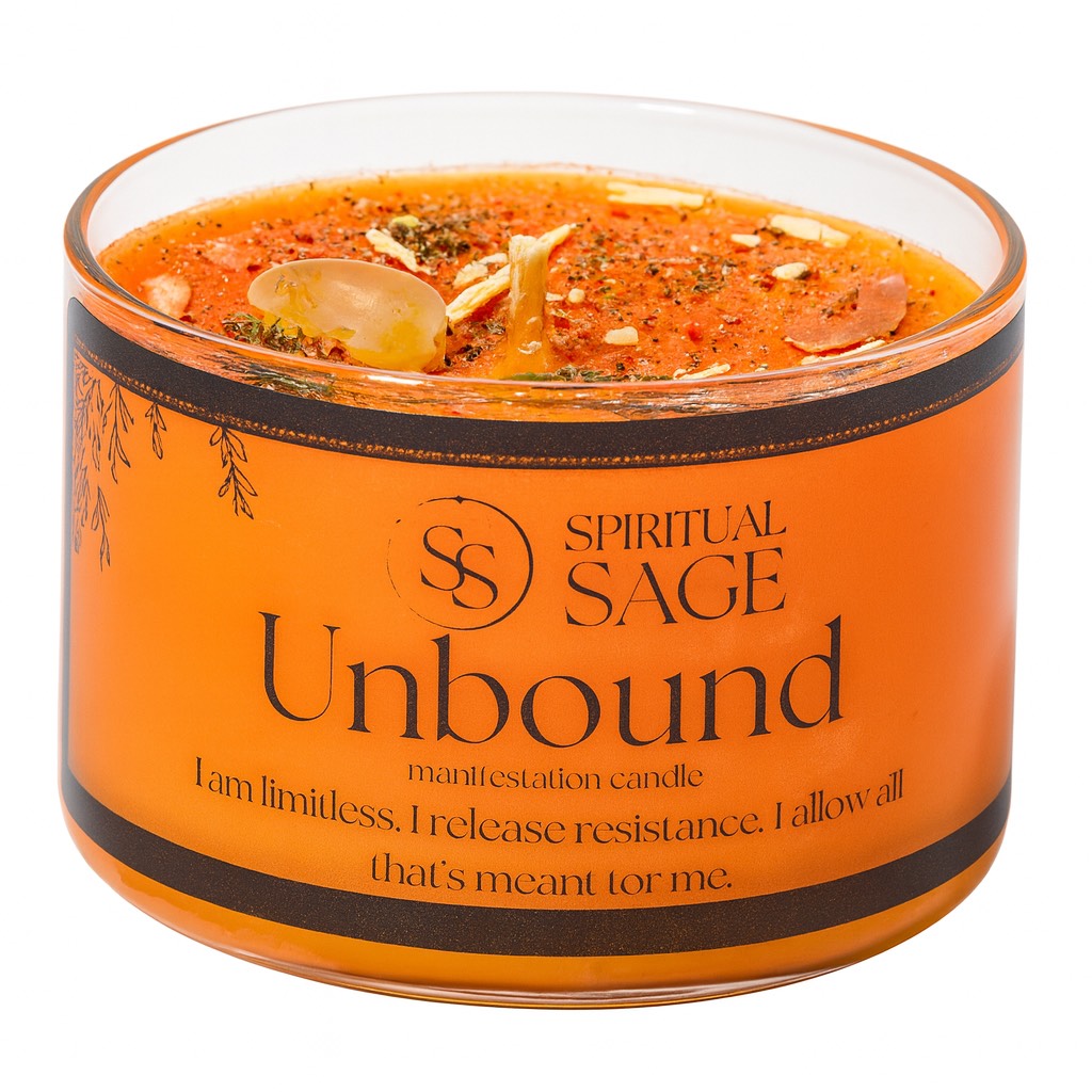 ✨ Unbound – Blockage Removal Manifestation Candle