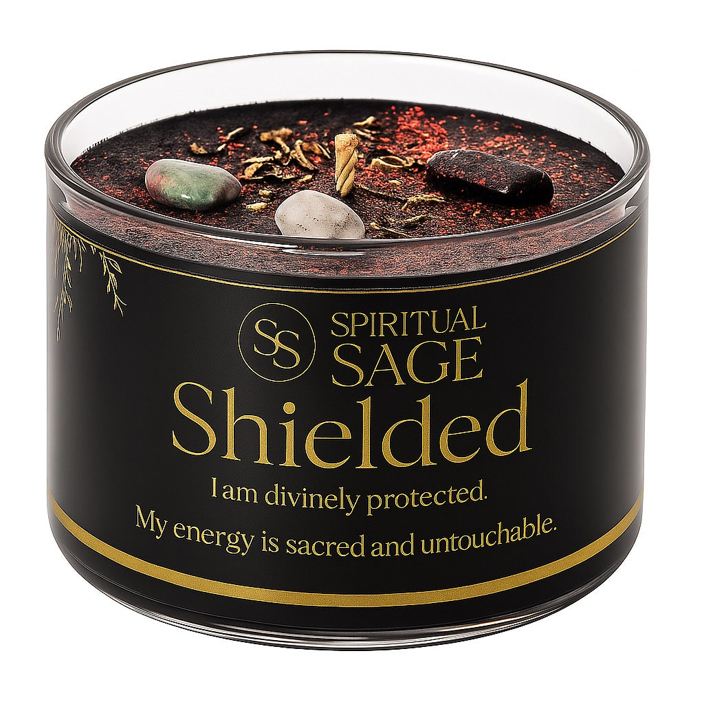✨ Shielded – Protection Manifestation Candle