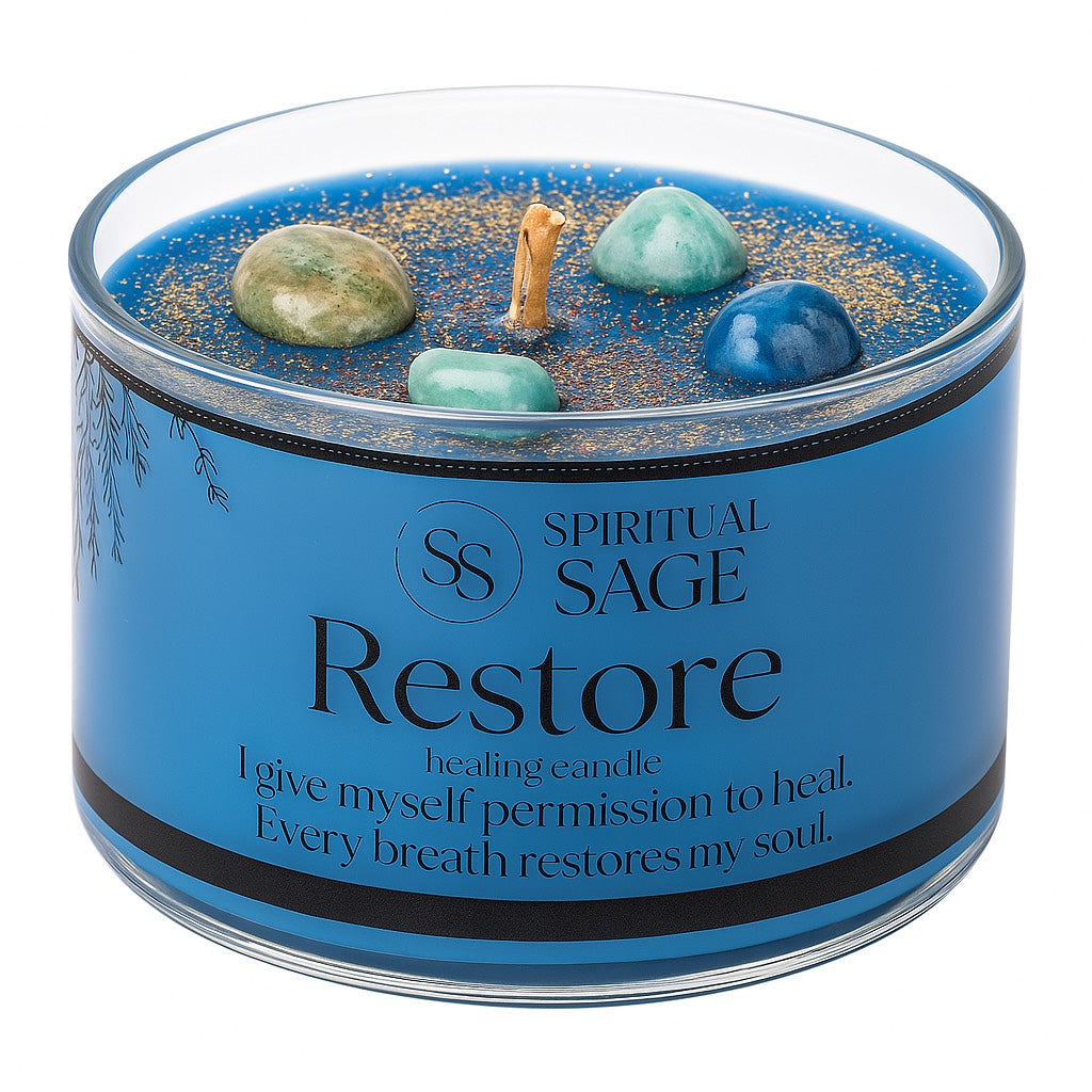 ✨ Restore – Healing Manifestation Candle