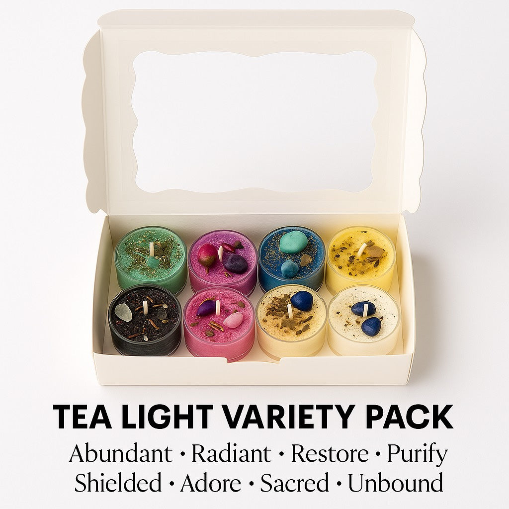 Tea Light Variety Pack – Mini Manifestation Candles