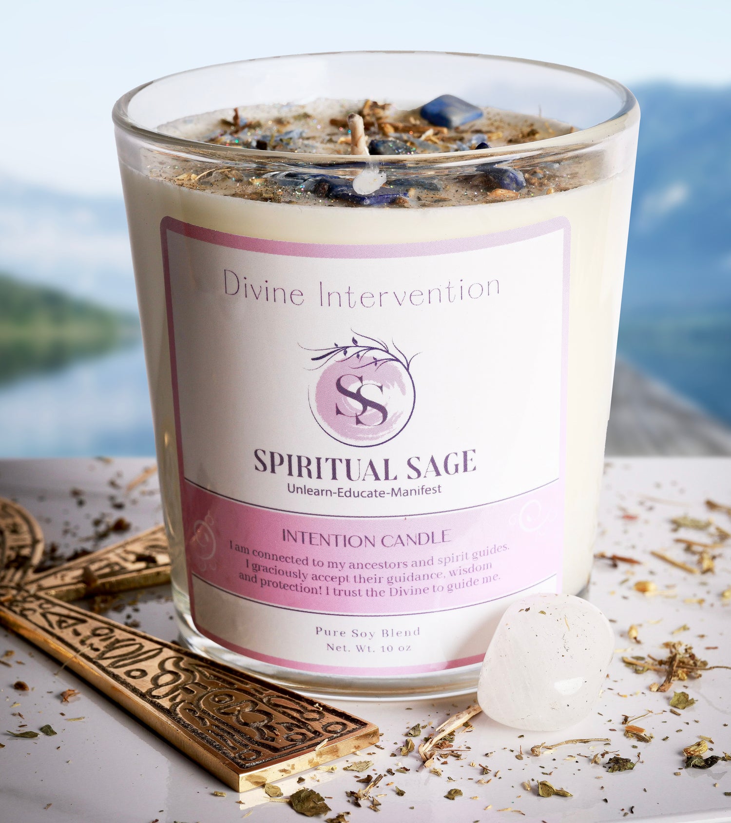 Divine Intervention&quot; Ancestor/Spirit Communication Candle