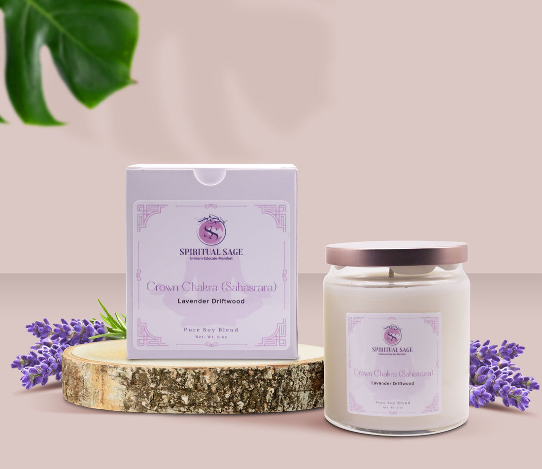 Crown Chakra (Sahasrara) Candle