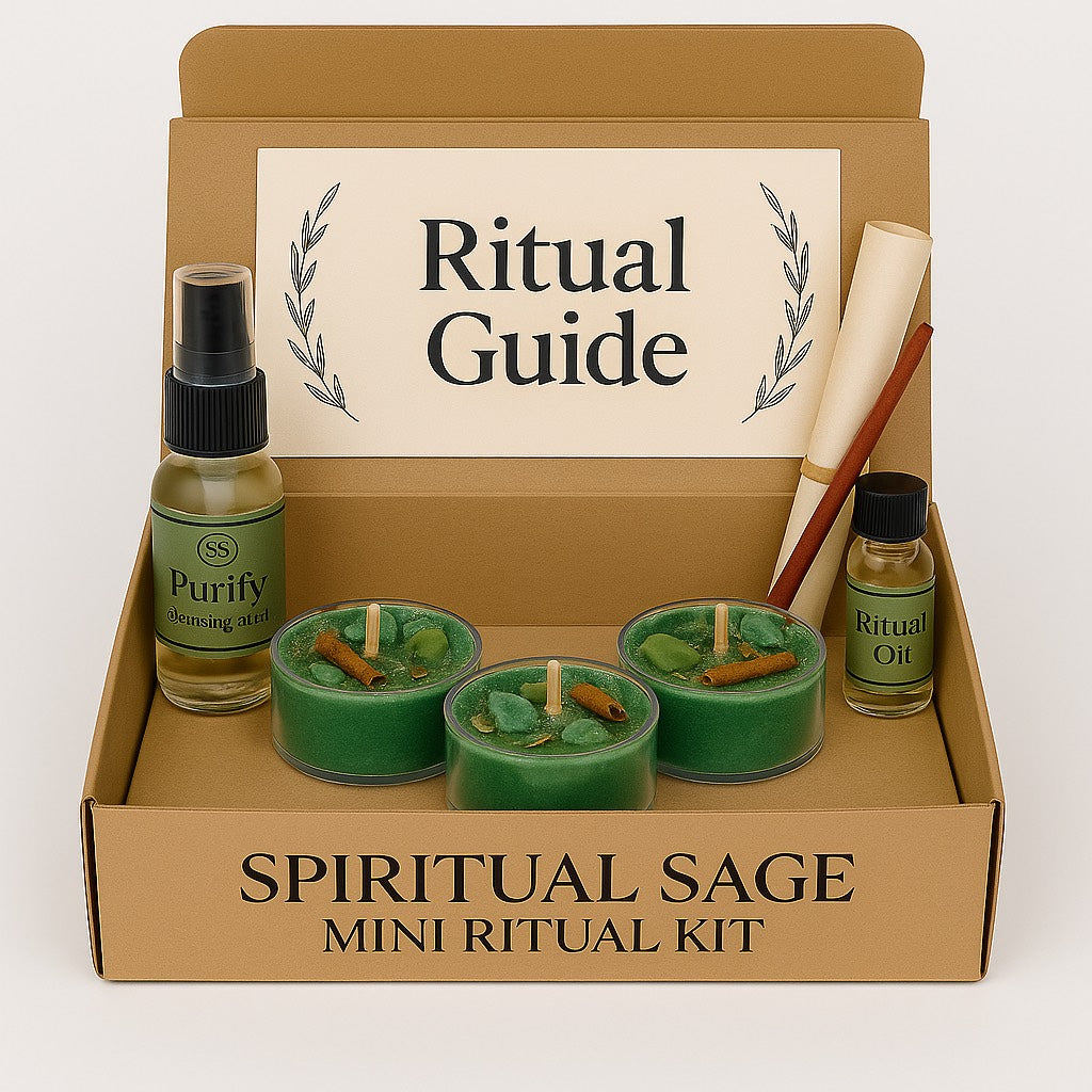 Mini Abundant Ritual Box – Prosperity &amp; Wealth